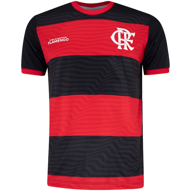 Camiseta do Flamengo Emoção Braziline Masculina - Foto 1