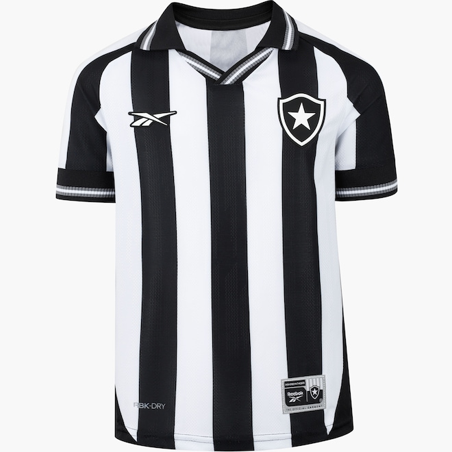 Camisa do Botafogo I 25/26 Torcedor Reebok Juvenil - Foto 1