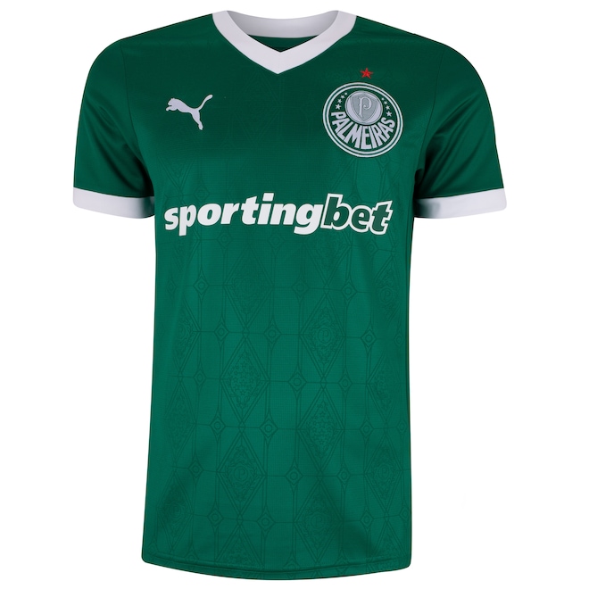 Camisa do Palmeiras I 25/26 Puma Torcedor - Fictor - Masculina - Foto 2