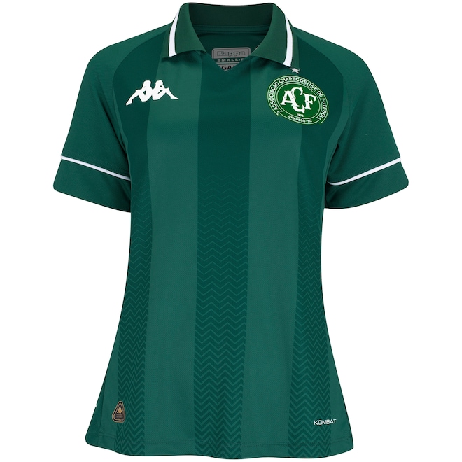 Camisa da Chapecoense I 25/26 Torcedor Kappa Feminina - Foto 1