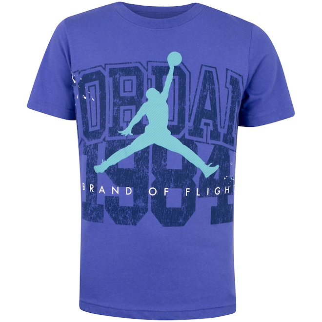 Camiseta Nike Jordan Throwback Juvenil - Foto 1