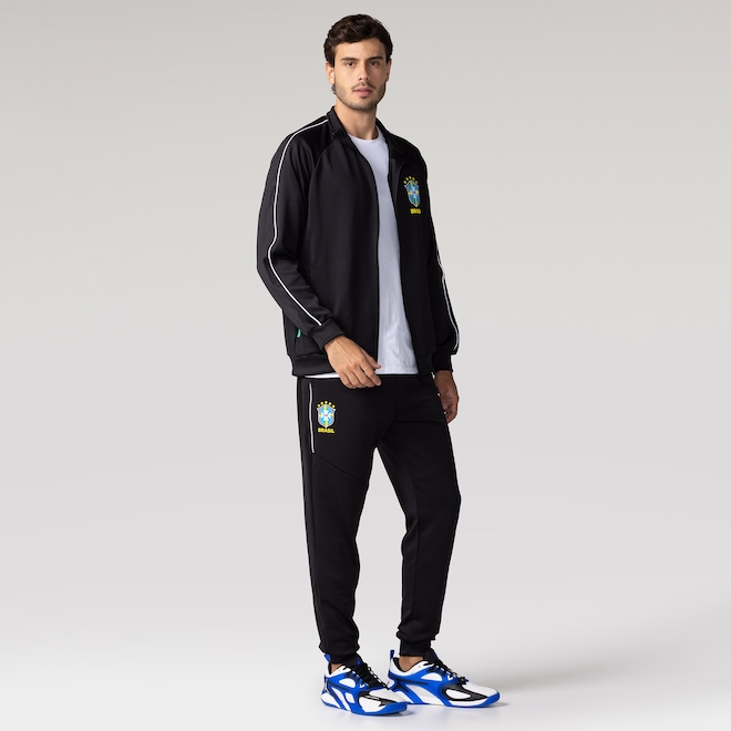 Calça Seleção do Brasil Polytricot CBF 26/27 Masculina
