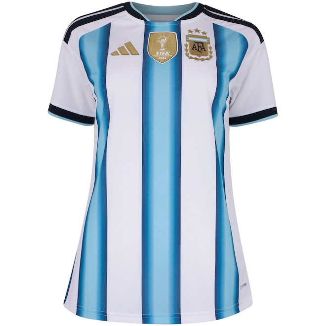Camisa Seleção da Argentina I 26/27 Torcedor adidas Feminina - Foto 1