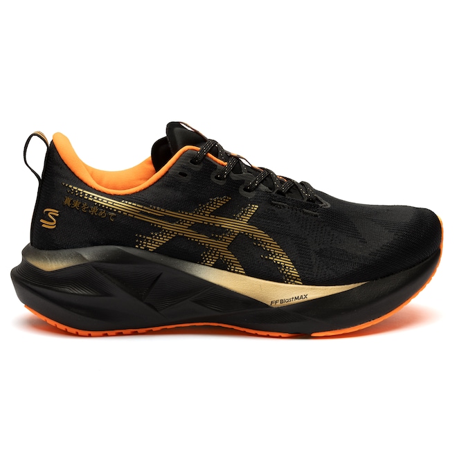 Tênis Masculino ASICS Novablast 5 Senna Samurai - Foto 1