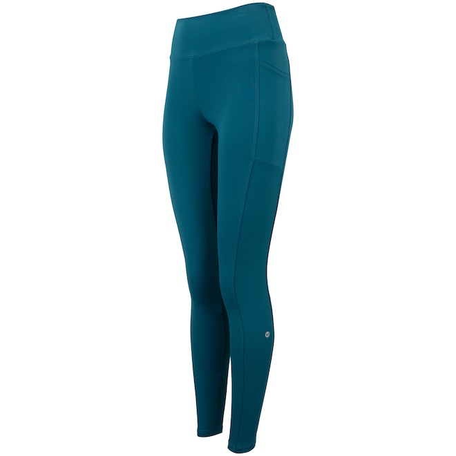 Calça Legging Com Bolso Latertal Vestem Feminina - Foto 1