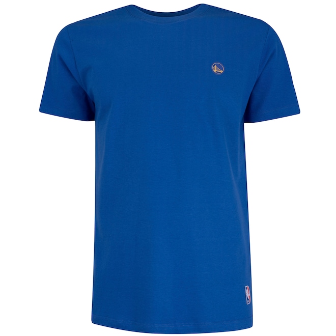 Camiseta Golden State Warriors NBA Minipatch N0512 Masculina - Foto 1
