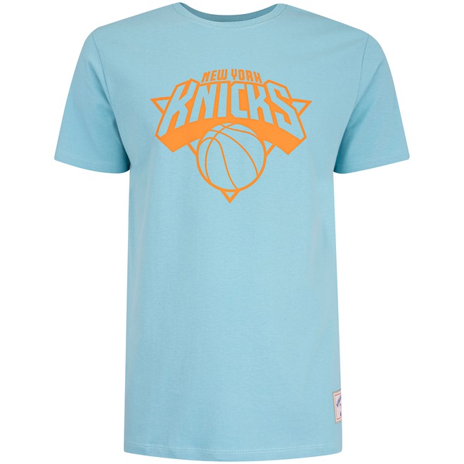 Camiseta New York Knicks NBA Big Logo N380A Masculina - Foto 1
