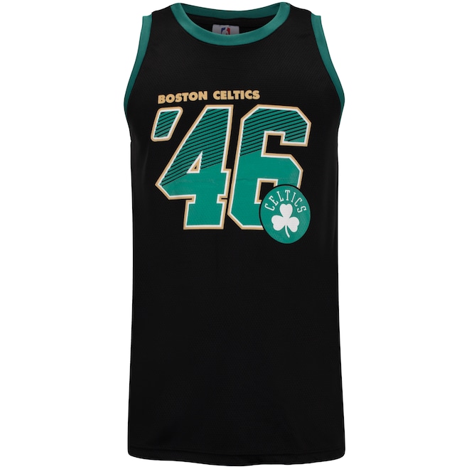 Camiseta Regata Boston Celtics NBA League N1047 Masculina - Foto 1