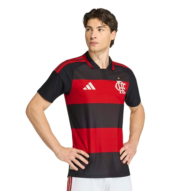 Camisa do Flamengo I 26 Jogador adidas Masculina - Foto 2