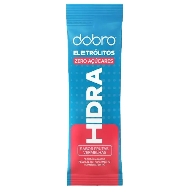 Hidra Eletrólitos Dobro Frutas Vermelhas - 7g - Foto 1