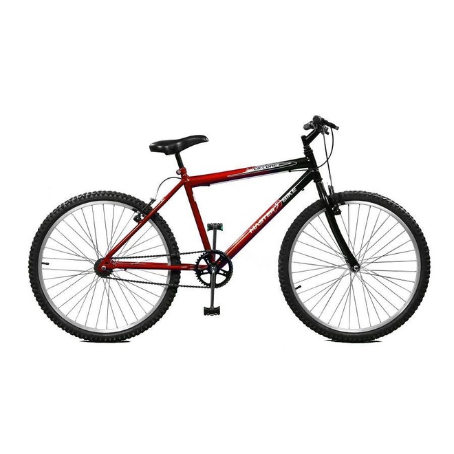 Bicicleta Master Bike Ciclone Aro 26 - Freio V-Brake - Sem Marchas - Adulto - Foto 1
