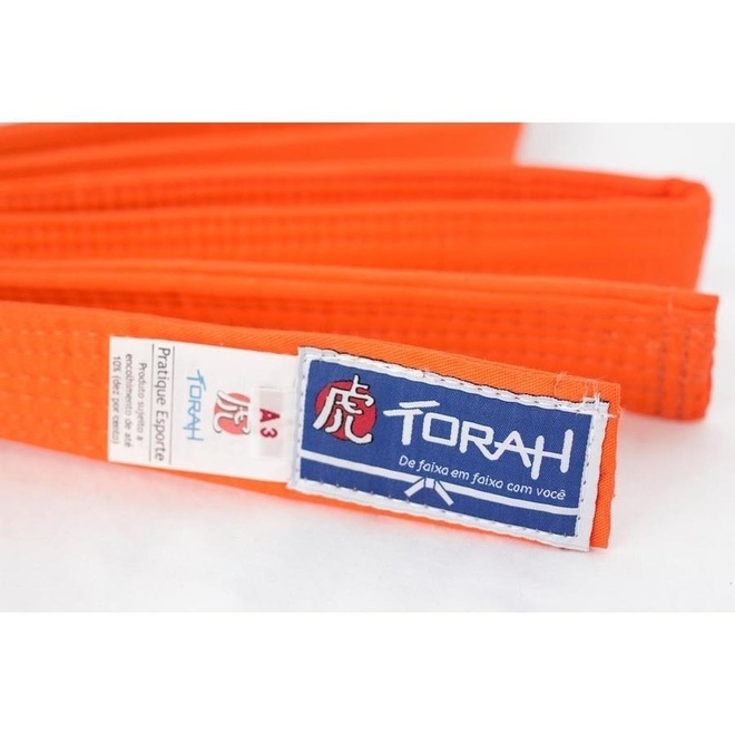 Faixa de Graduação Torah Plus Artes Marciais - Infantil - Foto 1