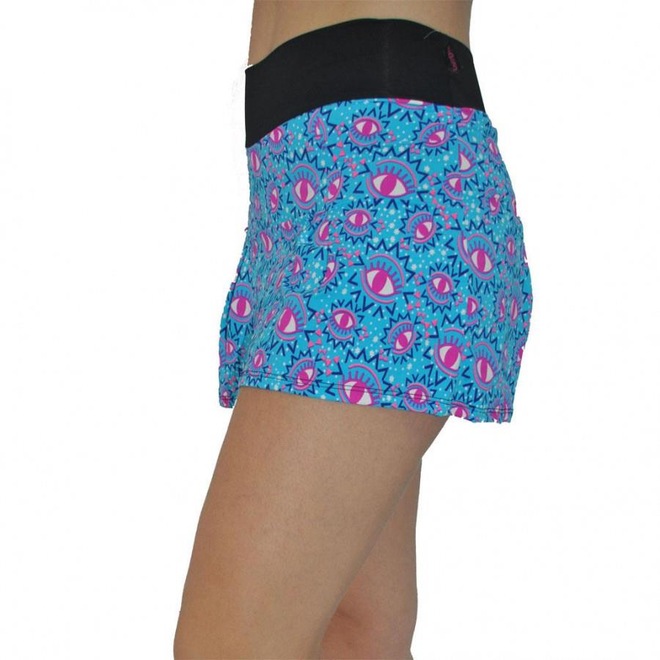Shorts Saia Fold Energyfit Estampado ? Feminina - Foto 1
