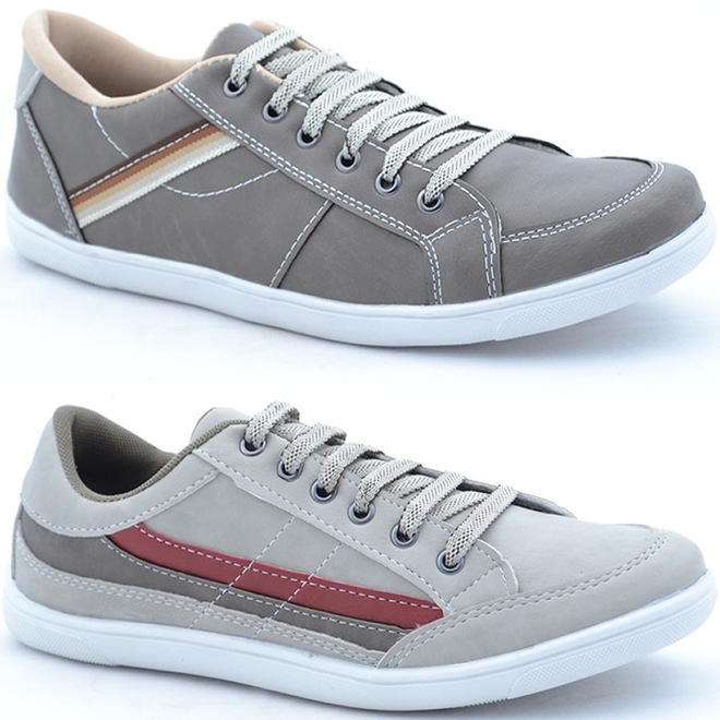 Kit 2 Sapatênis Stopp Casual 4 - Masculino - Foto 1