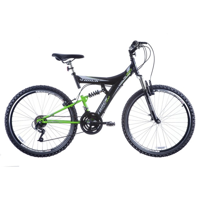 Bicicleta Track Bikes TB 300 XS - Aro 26 - Freio V-Brake Nylon - 18 Marchas - Adulto - Foto 1