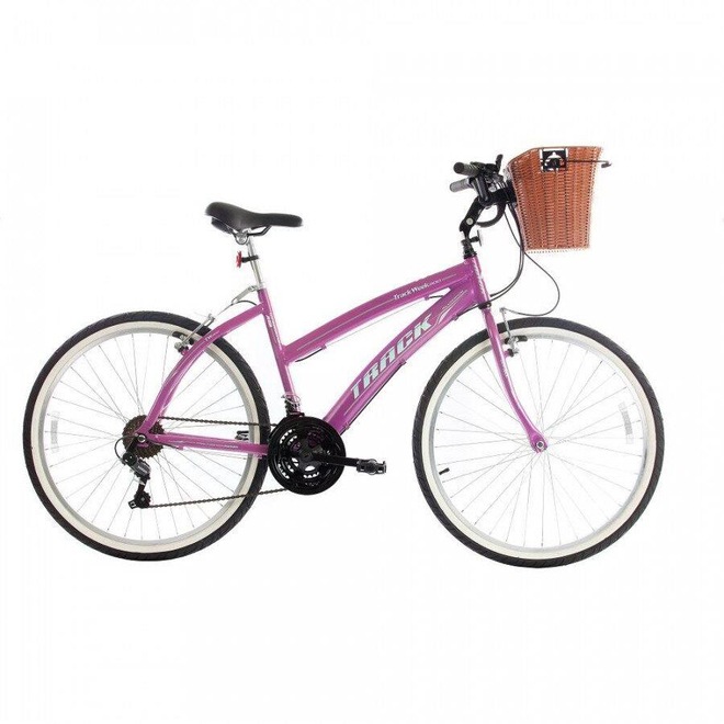 Bicicleta Track Bikes Week 200 Plus - Aro 26 - Freio V-Brake - Câmbio Shimano - 21M - Feminina - Foto 1