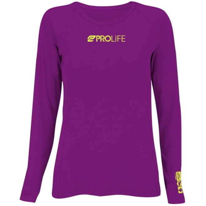 Camiseta Manga Longa Prolife com Repelente de Insetos e Proteção Solar - Feminina - Foto 1