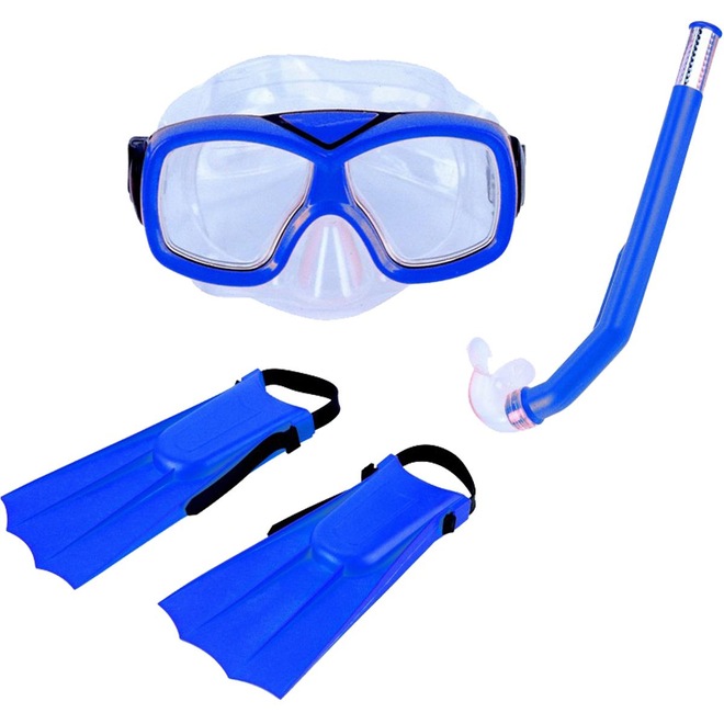 Kit de Mergulho Nautika Divers com Snorkel - Infantil - Foto 1