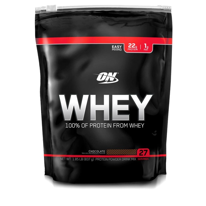 Whey Protein Optimum Nutrition ON 100% - Chocolate - 824g - Foto 1