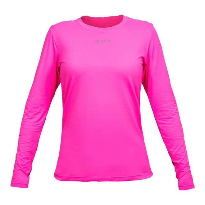Camiseta Manga Longa Curtlo Active Fresh - Feminina - Foto 1