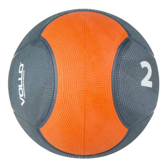 Medicine Ball Vollo Emborrachada para Treino Funcional VP1002 - 2kg - Foto 1