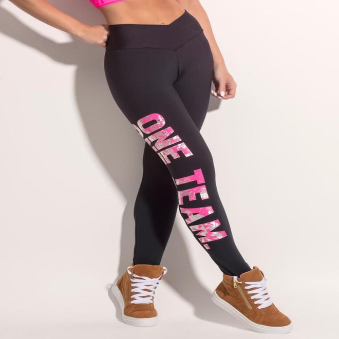 Legging Superhot One Team - CAL966 - Foto 1