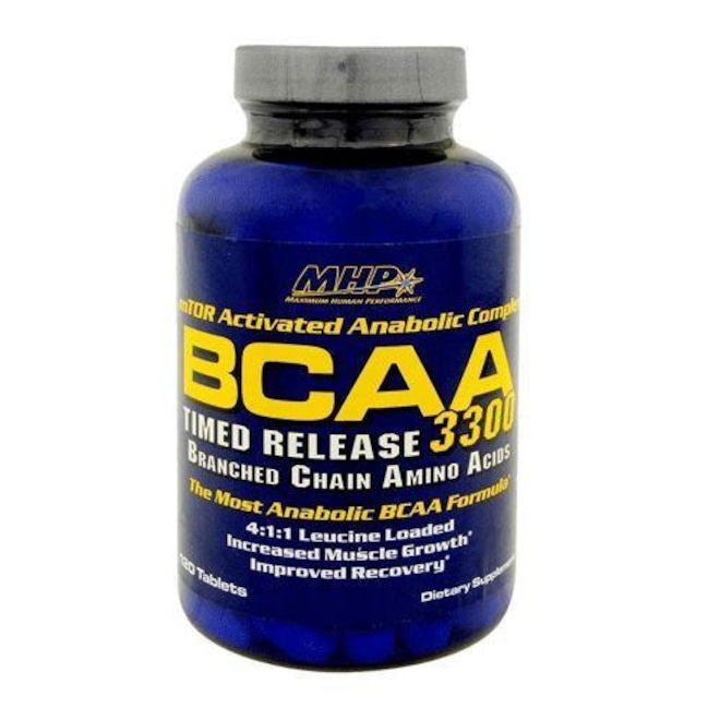 BCAA MHP SR 3300 - 120 Tabletes - Foto 1