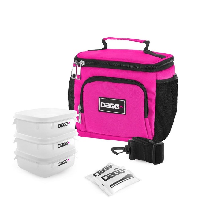 Bolsa Térmica Dagg Fitness M - 3 Potes - 1,5 Litros - Foto 1
