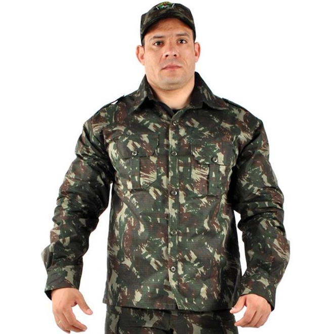 Jaqueta Elite Comandos Adventure Camuflada - Masculina - Foto 1