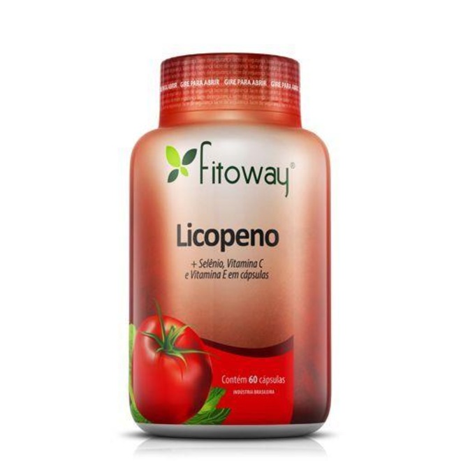 Vitaminas Fitoway Licopeno - 60 Cápsulas - Foto 1