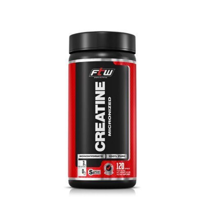 Creatina Fitoway - 120 Cápsulas - Foto 1