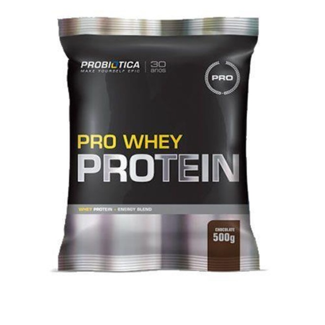 Whey Protein Probiótica Pro - Chocolate - 500g - Foto 1