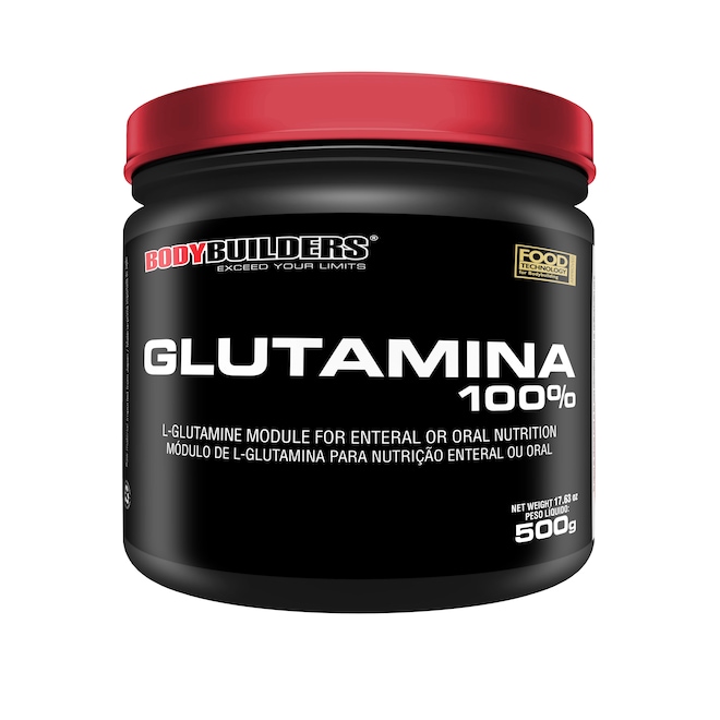 Glutamina 100% Bodybuilders - 500g - Foto 1