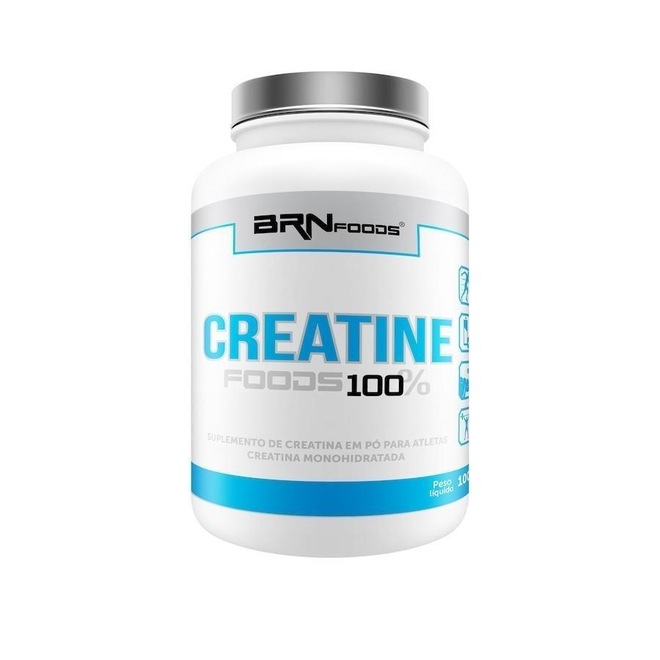 Creatina BRN Foods 100% - 100g - Foto 1