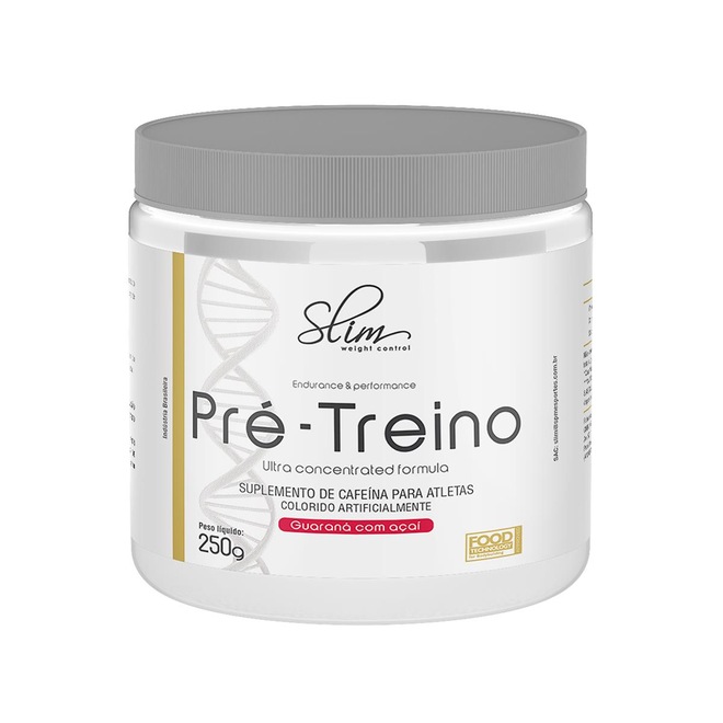 Pré-Treino Slim Weight Control - Guaraná com Açaí - 250g - Foto 1