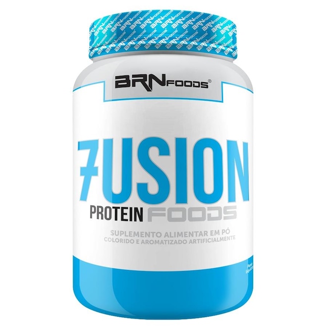 Whey Protein BRN Foods Fusion Morango - 900g - Foto 1