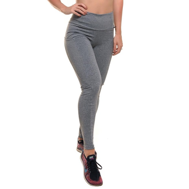 Calça Legging com Proteção Solar UV50+ Sandy Fitness Train - Feminina - Foto 1