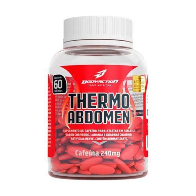Thermo Abdomen BodyAction - 60 Tabletes - Foto 1