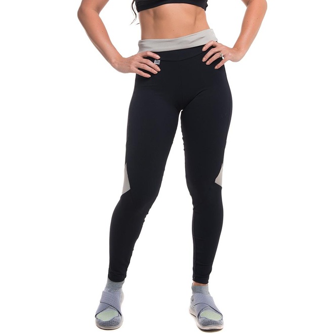 Calça Legging Sandy Fitness Jump com Proteção Solar UV50+ - Feminino - Foto 1