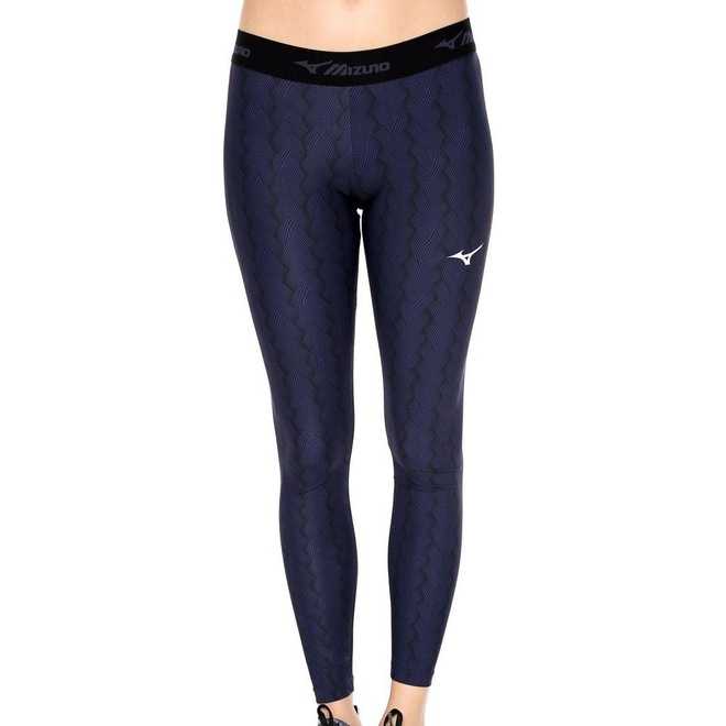 Calça Legging Mizuno Up Stamp Print I - Feminina - Foto 1
