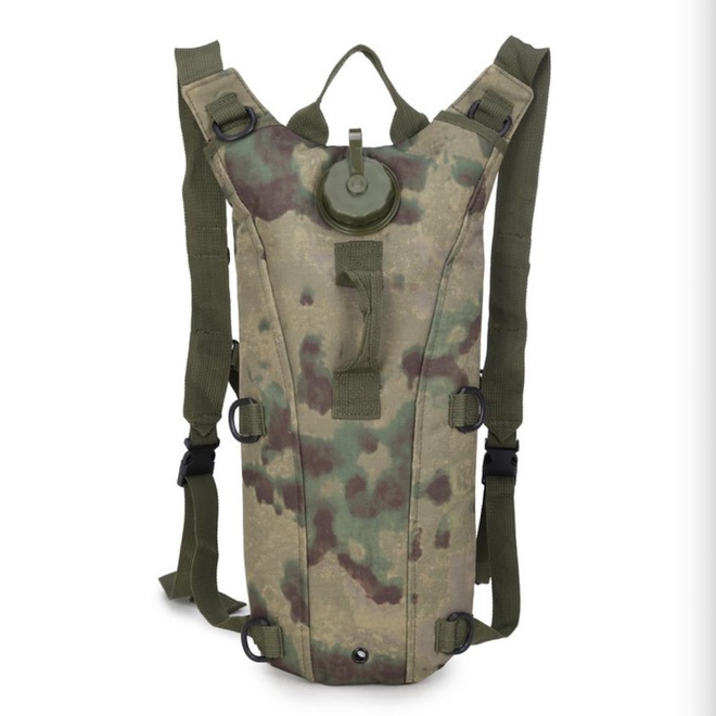 Mochila de Hidratação Yang Fit Tática com Cinto Peitoral - Refil de 3 Litros - Foto 1