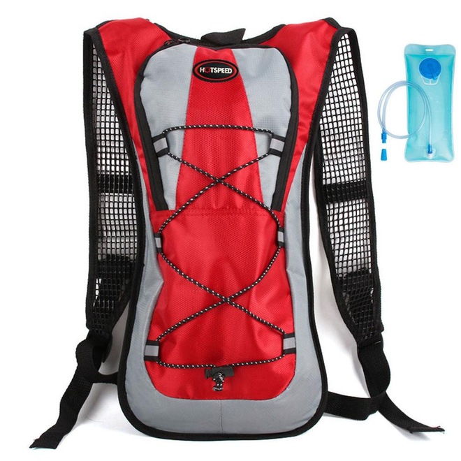 Mochila de Hidratação Yang Fit Impermeável com Bolsa de água - 2 Litros - Foto 1