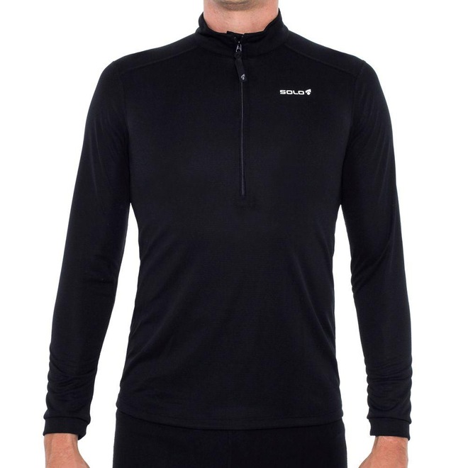 Blusa Segunda Pele Solo Zíper X-Sensor - Masculina - Foto 1