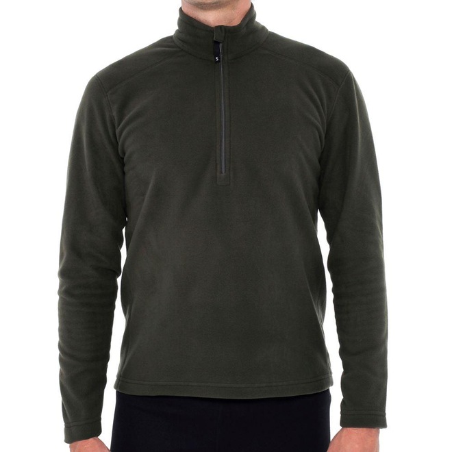 Blusão de Isolamento Térmico Solo Microfleece II com Zíper - Masculino - Foto 1