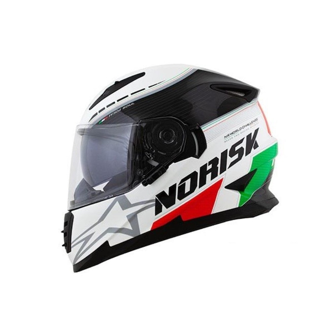 Capacete Norisk FF302 Grand Prix Italy - Foto 1