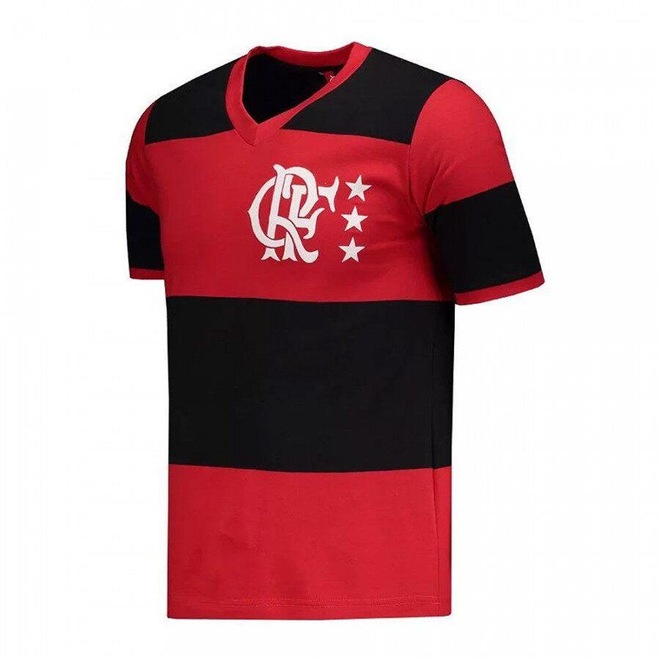 Camiseta do Flamengo Libertadores Retrô Gol - Masculina - Foto 1
