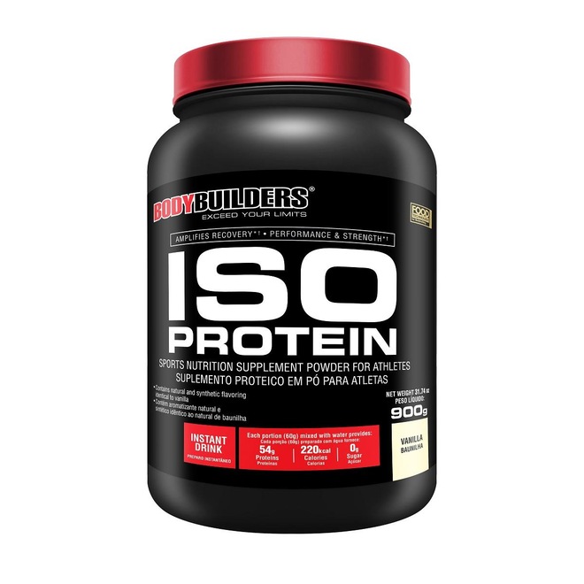 Whey Protein Isolada Bodybuilders - Baunilha - 900g - Foto 1