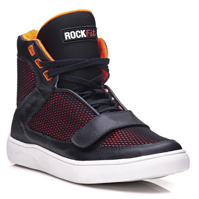 Tênis Rockfit Red Hot em Couro - Masculino - Foto 1