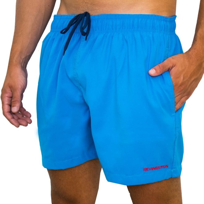 Short de Banho Kevingston Moorae com Elástico - Masculina - Foto 1
