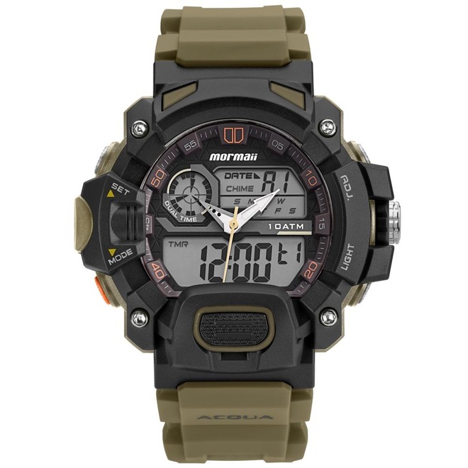 Relógio Digital Analógico Mormaii Acquaforce MOAD11328V - Masculino - Foto 1